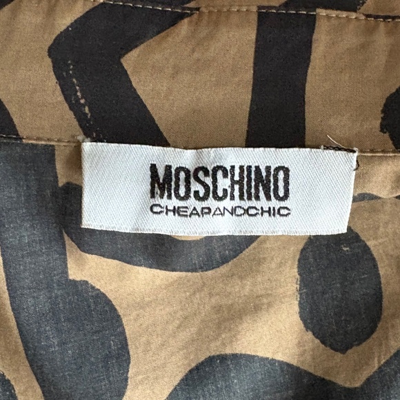 Vintage MOSCHINO Graphic Dress - Picture 3 of 4